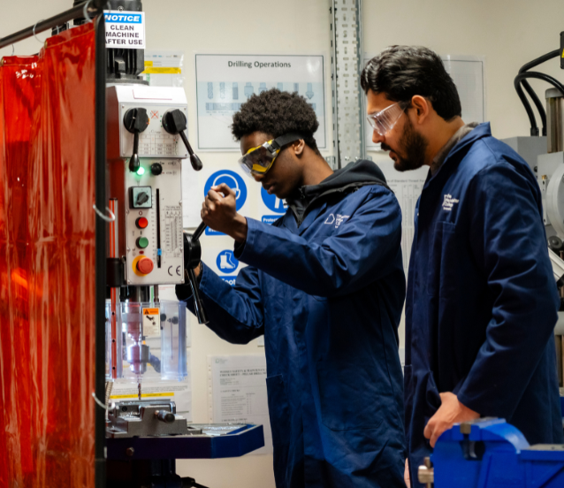 Engineer controlling equipment using a tablet