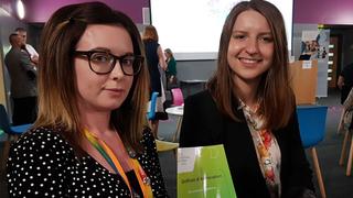 Employers at thank you event