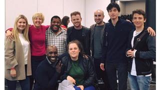 Students from The Manchester College at BBC radio studios