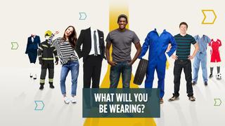 A group of students from different sectors
