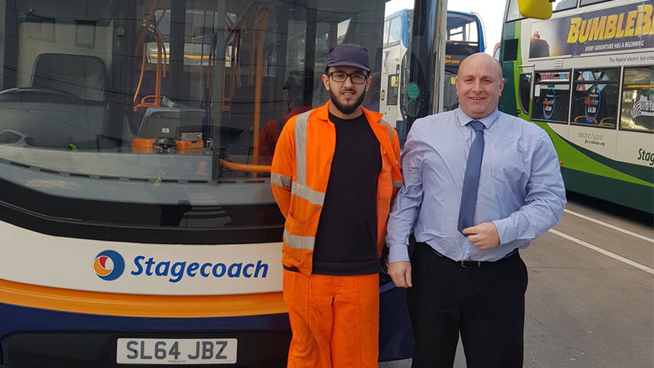 stagecoach apprentice and employer