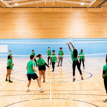 Fully equipped sports centre including a multi-discipline sports hall and 30-station gym