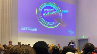 Student Question Time at Bridgewater Hall