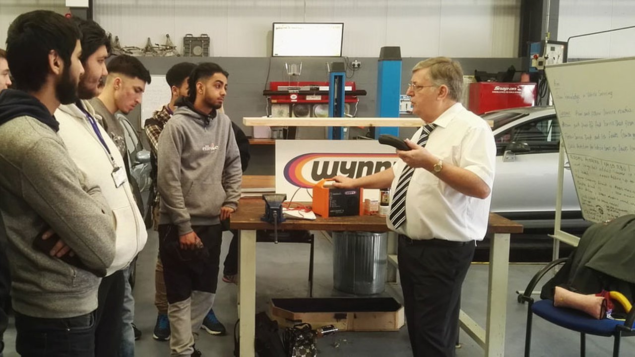 Automotive students benefit from industry partnership