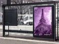 Bilboard with Paris advert for Endeavour