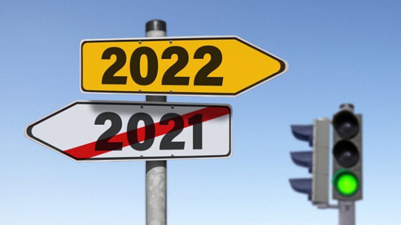 Sign-post for 2022