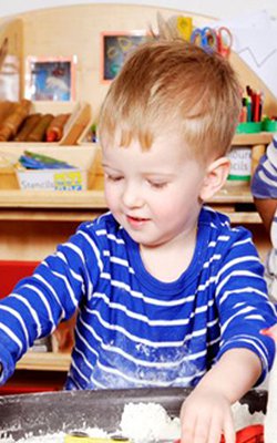 Children playing in nursery