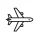 icon of an airplane