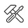icon of a hammer and a screwdriver