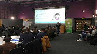 Presentation at the digital careers day