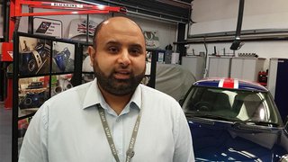 Ayub Moosa, head of the automotive department