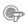 Icon of a wheel and automotive tool