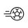 icon of a football in motion