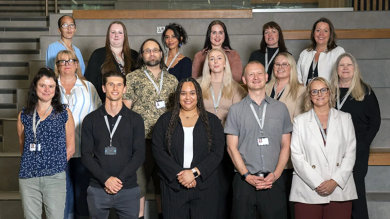 Team photo of the employability team