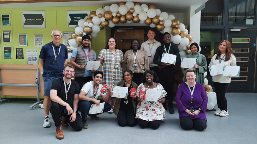 Student Ambassadors and staff
