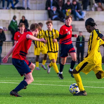 A full-sized, floodlit 3G full multi-sport pitch with home and away team changing rooms, direct access to the pitch and a seated spectator area