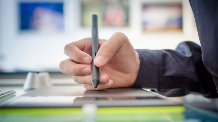 Close-up of a student writing