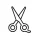 icon of a pair of scissors