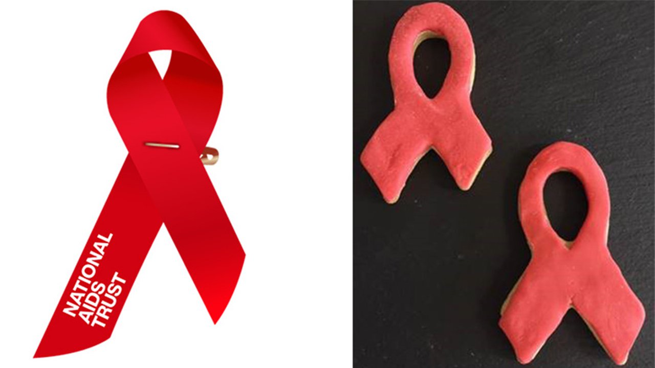 World Aids Day red ribbon