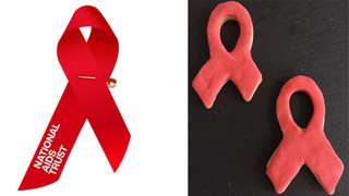 World Aids Day red ribbon
