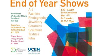 The Manchester College and UCEN Manchester's End of Year Show