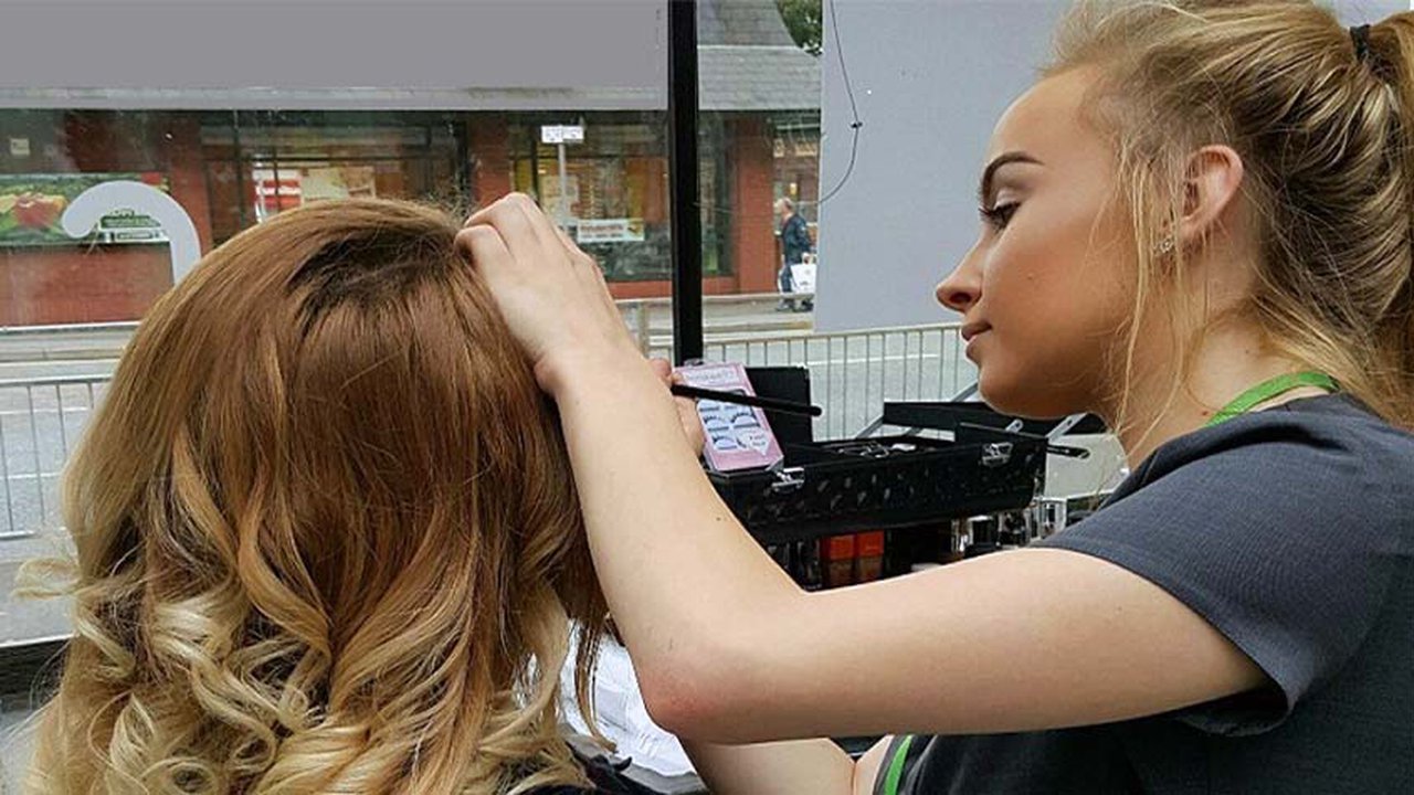 Students give out free hair and beauty treatments in Harpurhey