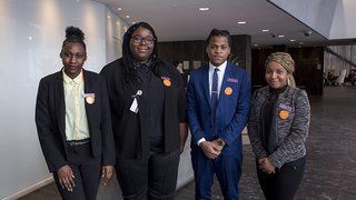 students take over the running of Crown Plaza Hotel