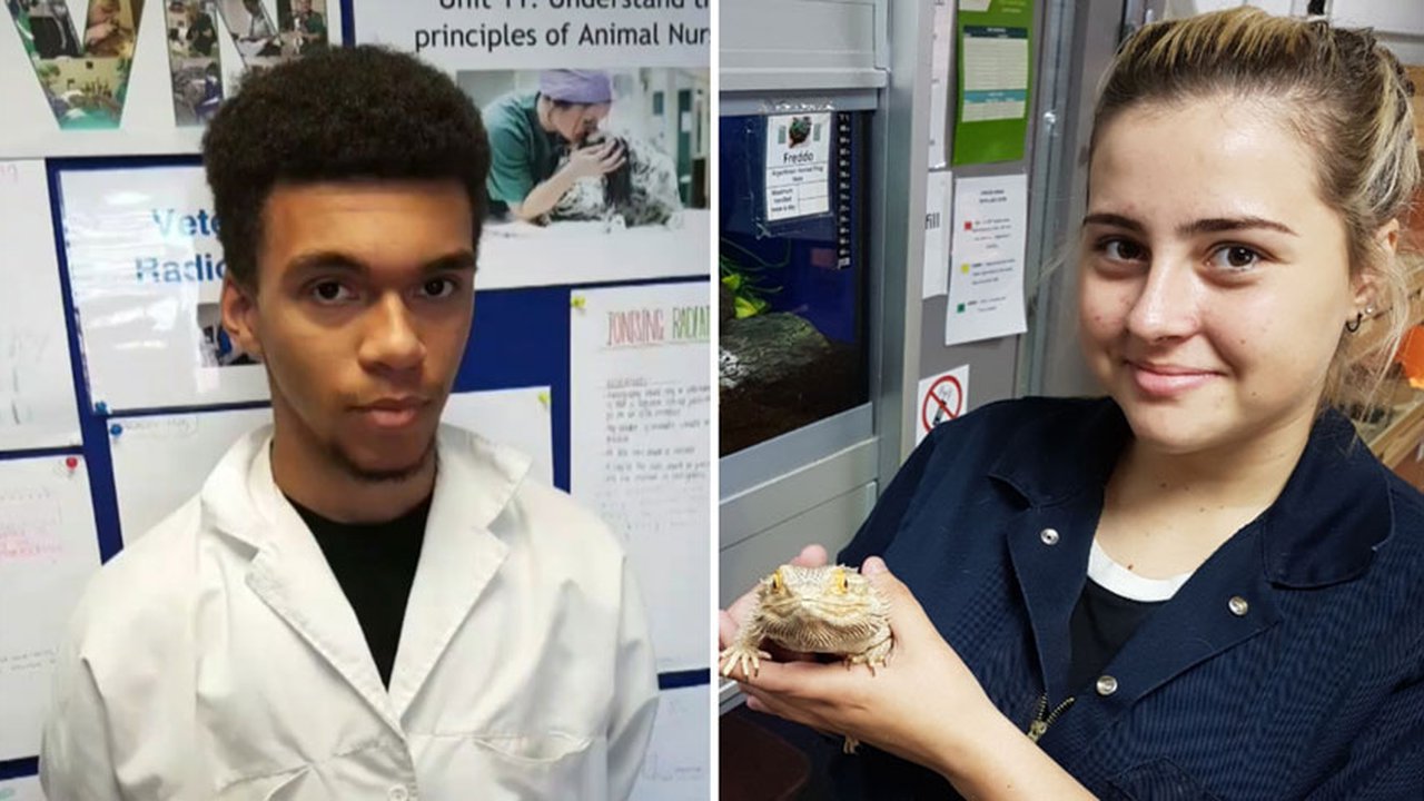 The Manchester College Animal Care students