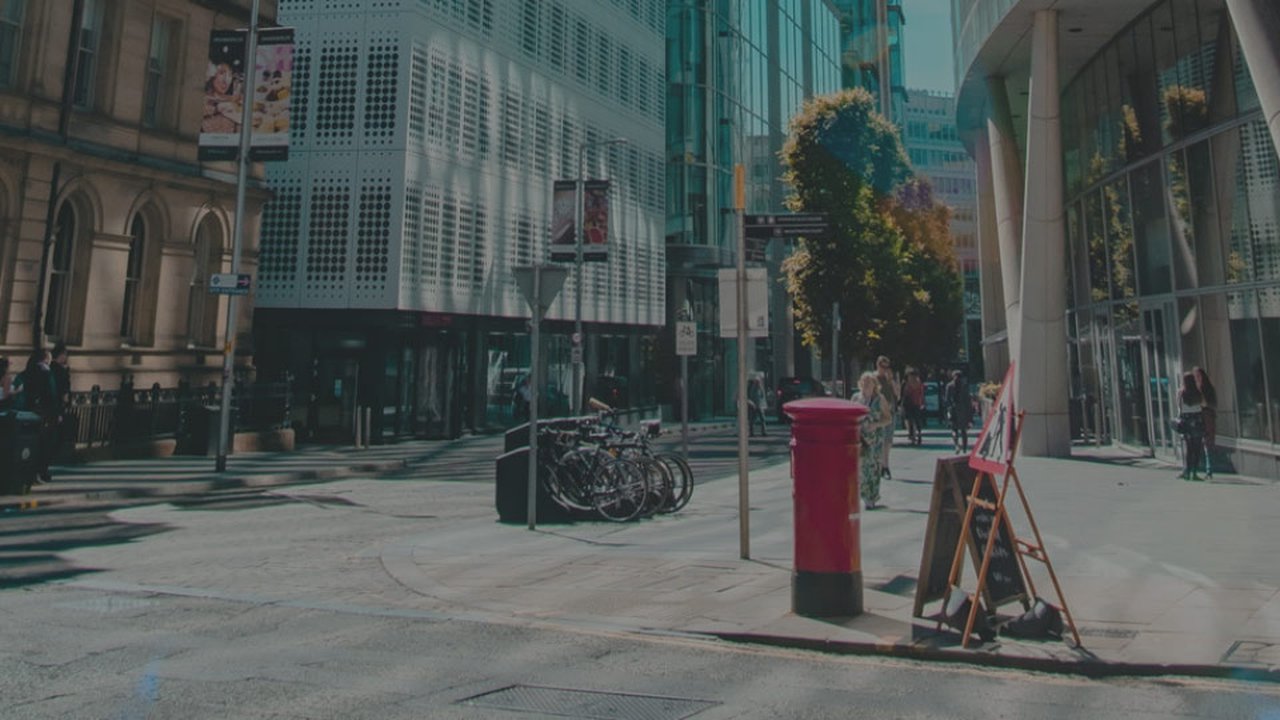 A street in Manchester city centre